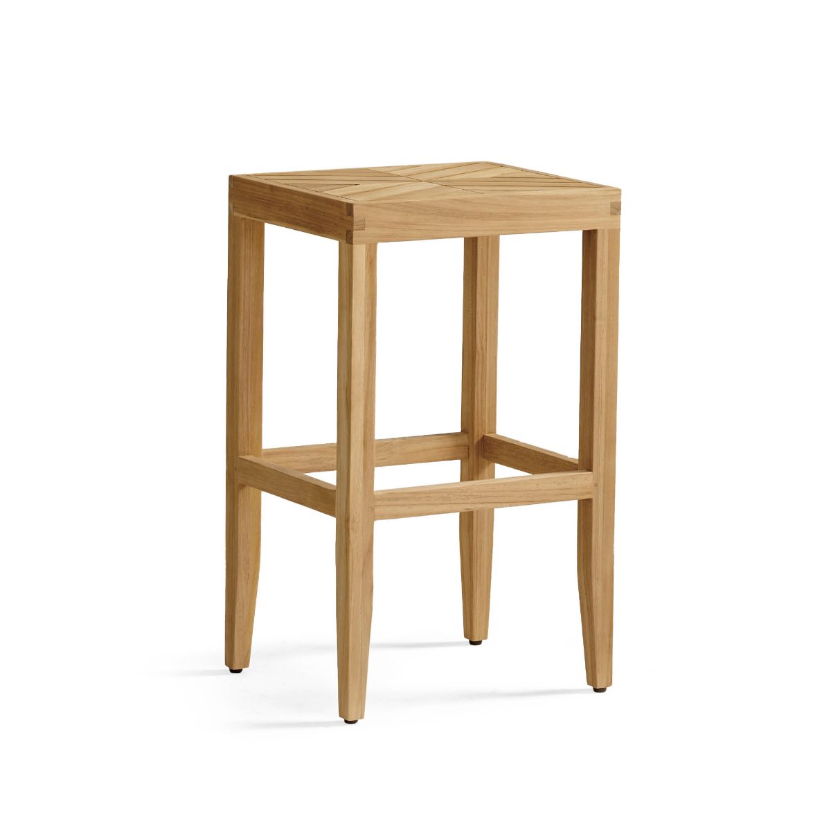 Westport Bar Stool in Weathered Teak - Image 4