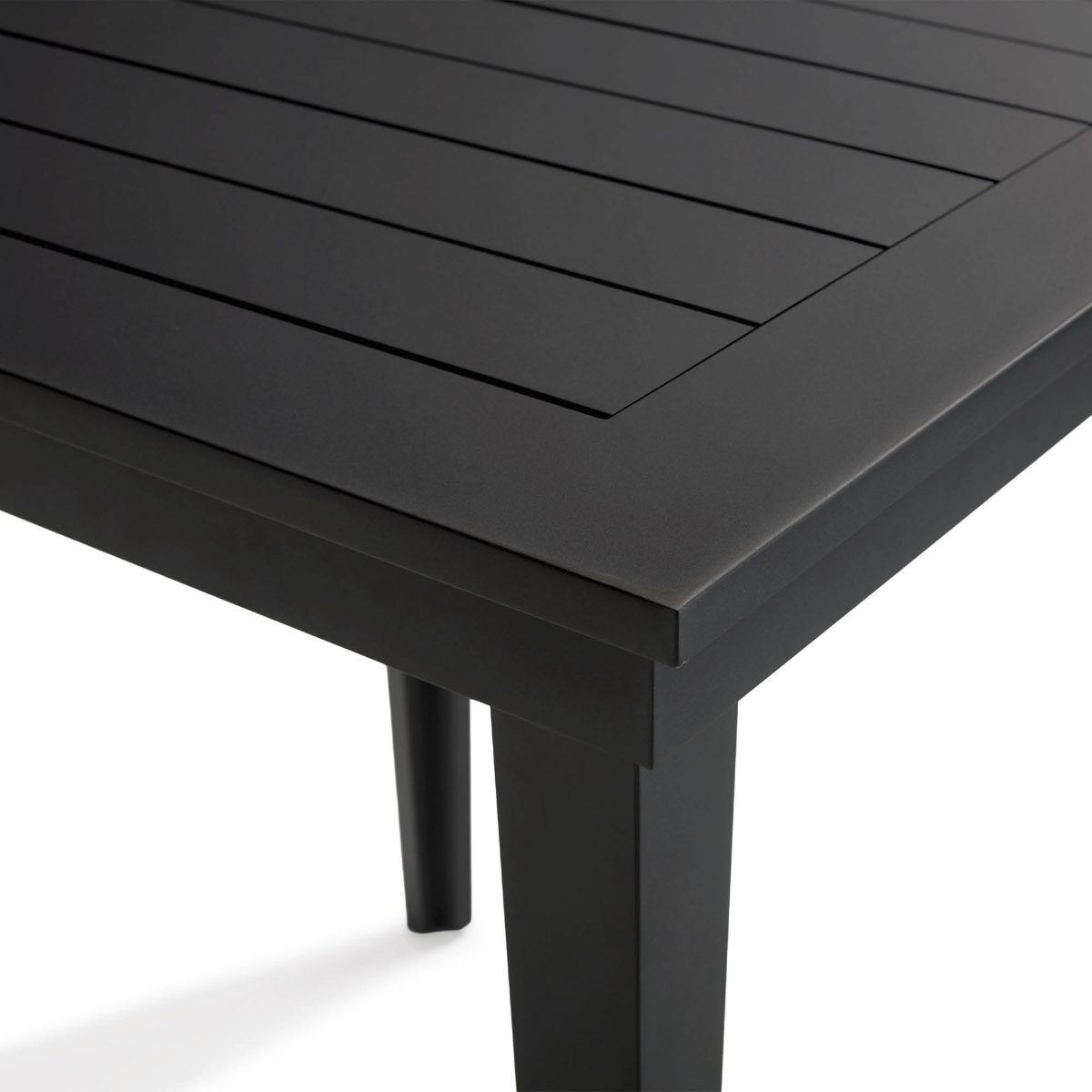 Windsor Aluminum Bar Table in Matte Black Aluminum - Image 4