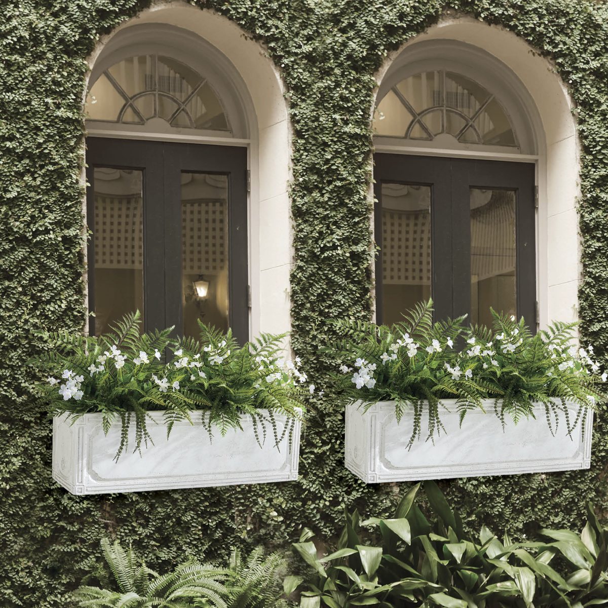 Alternative view of Chantal Window Box Planter