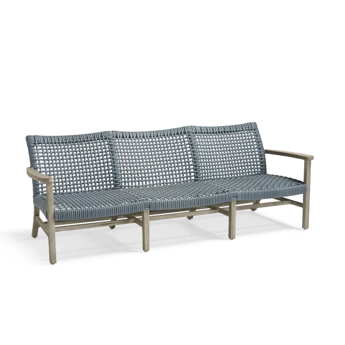 Isola Sofa in Natural Teak & Driftwood Wicker - Image 4