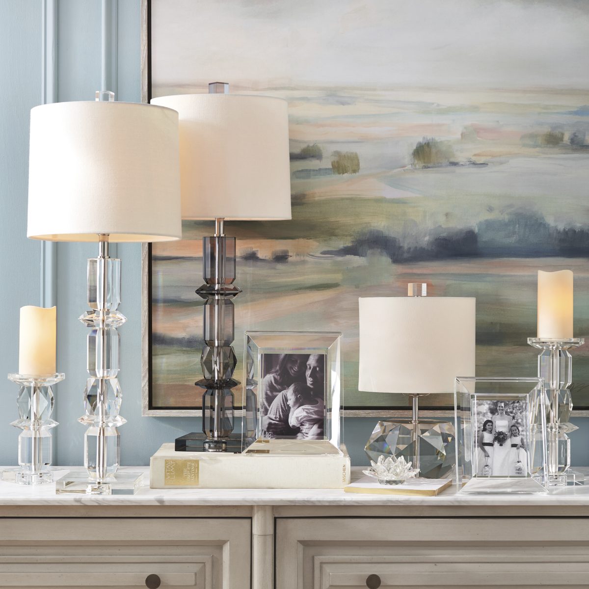Diana Crystal Buffet Lamp - Image 4