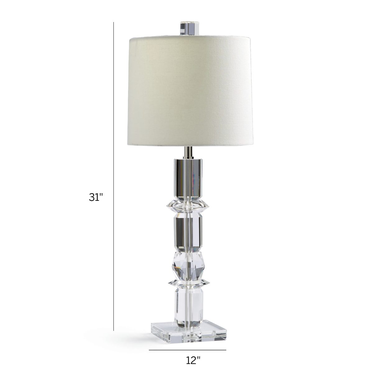 Diana Crystal Buffet Lamp - Image 5