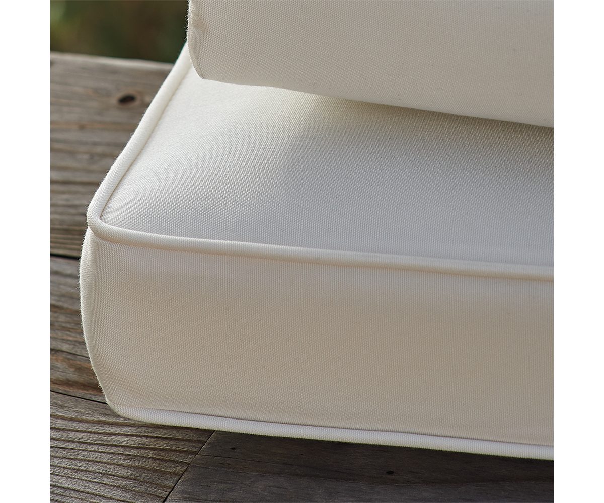 Alternative view of Double-piped Outdoor Chaise Cushion