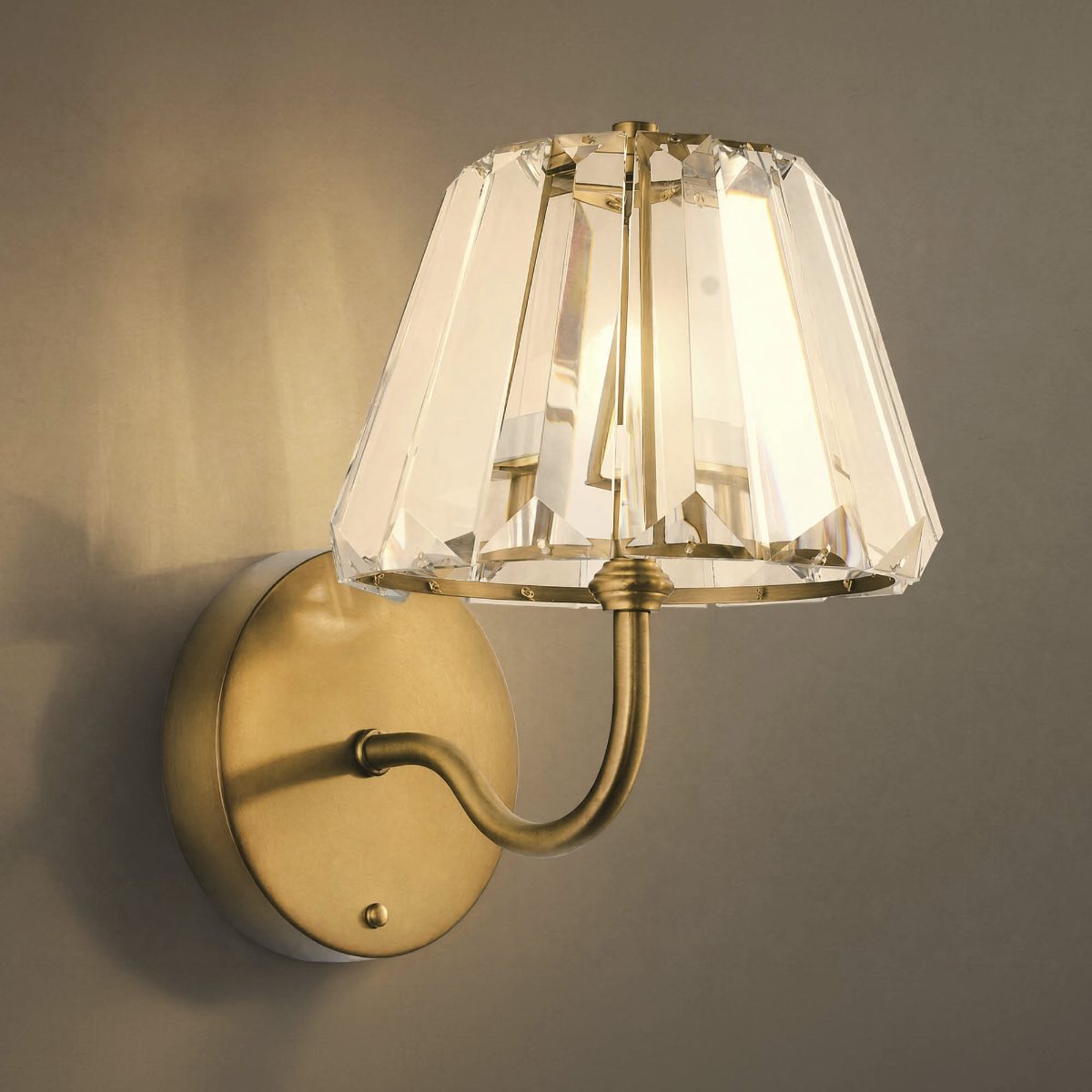 Jacqueline Crystal Rechargeable Sconce