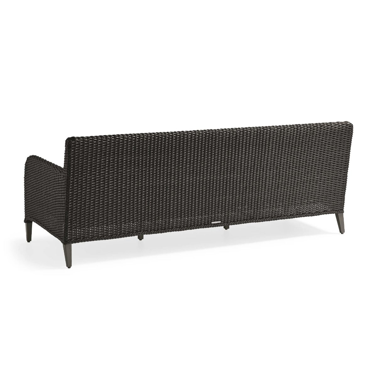 Beckham Sofa in Dark Sienna Wicker - Image 4