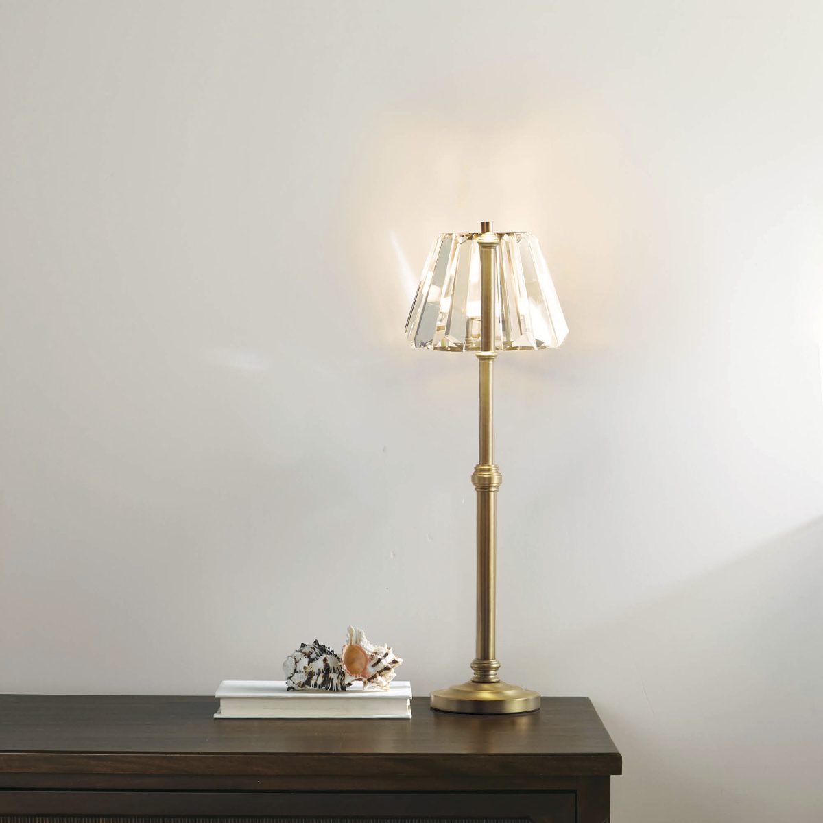 Jacqueline Crystal Rechargeable Table Lamp - Image 3