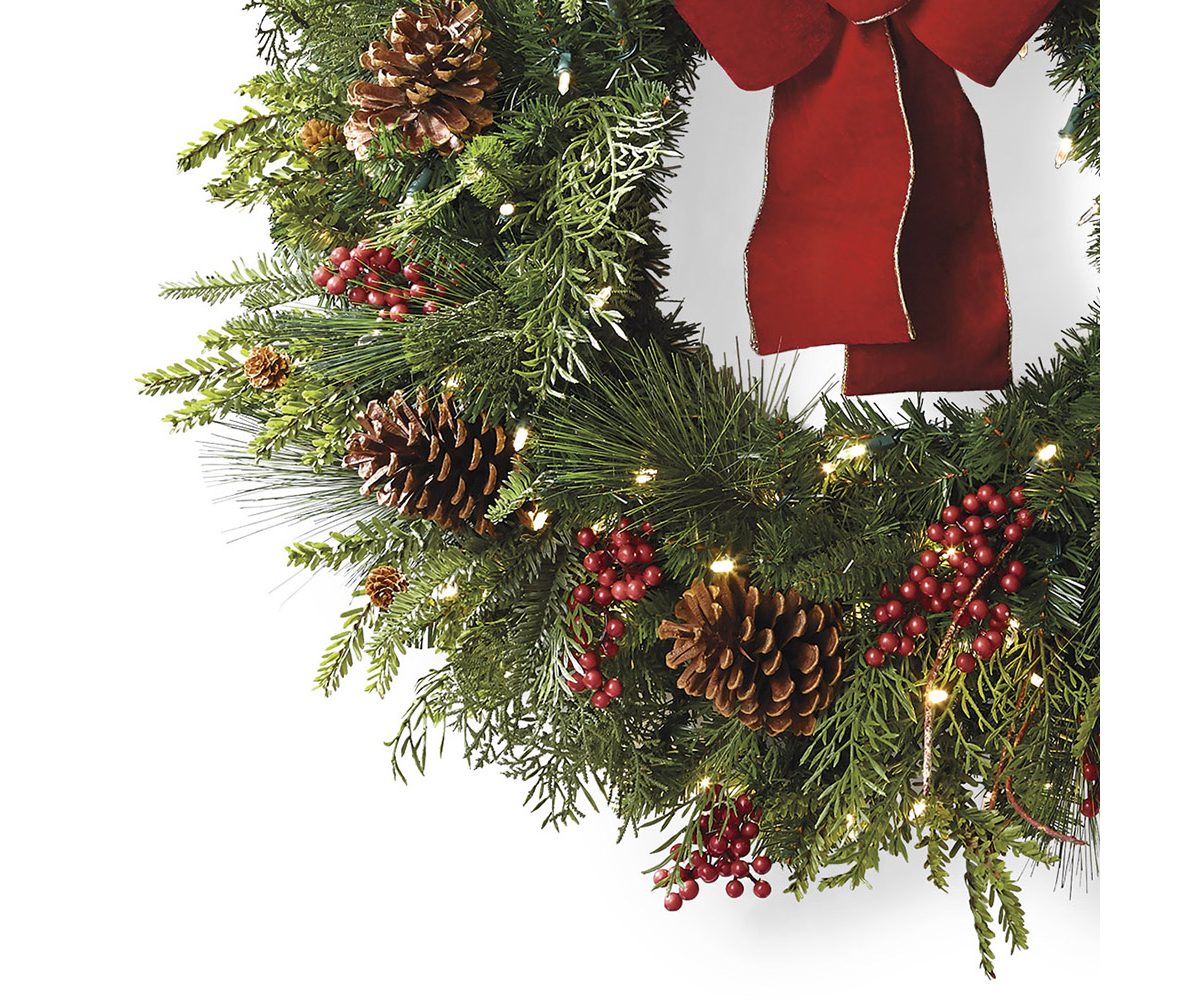 Christmas Cheer Greenery Front Door Bundle - Image 2