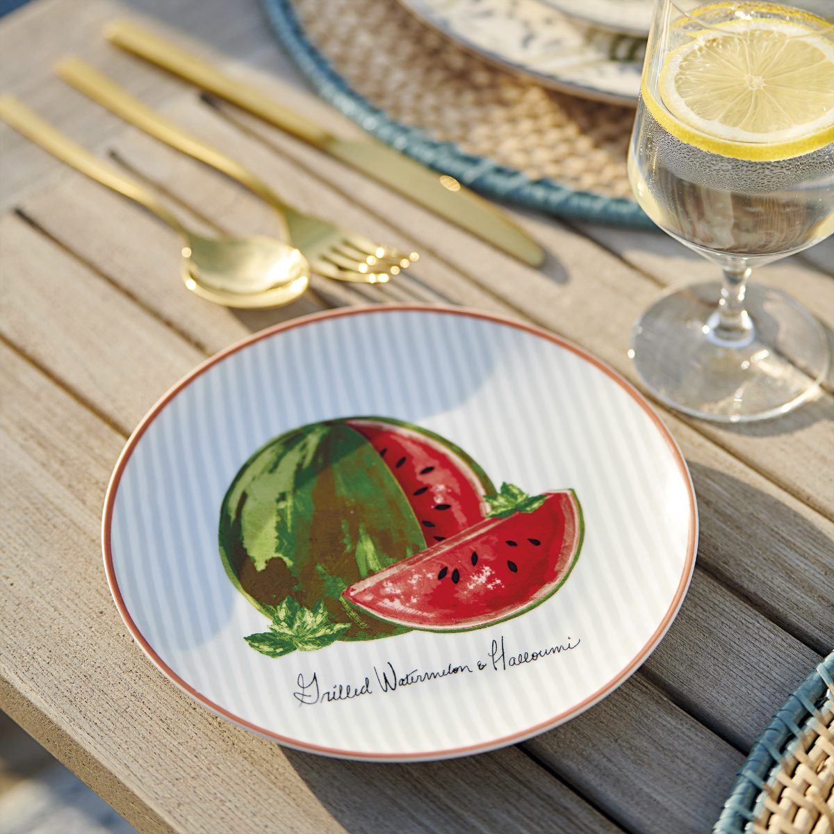 Alternative view of Chef Symon Novelty Recipe Plates, Set of Four