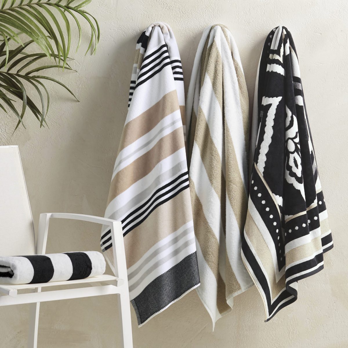 Bronte Beach Towels, Set of Four