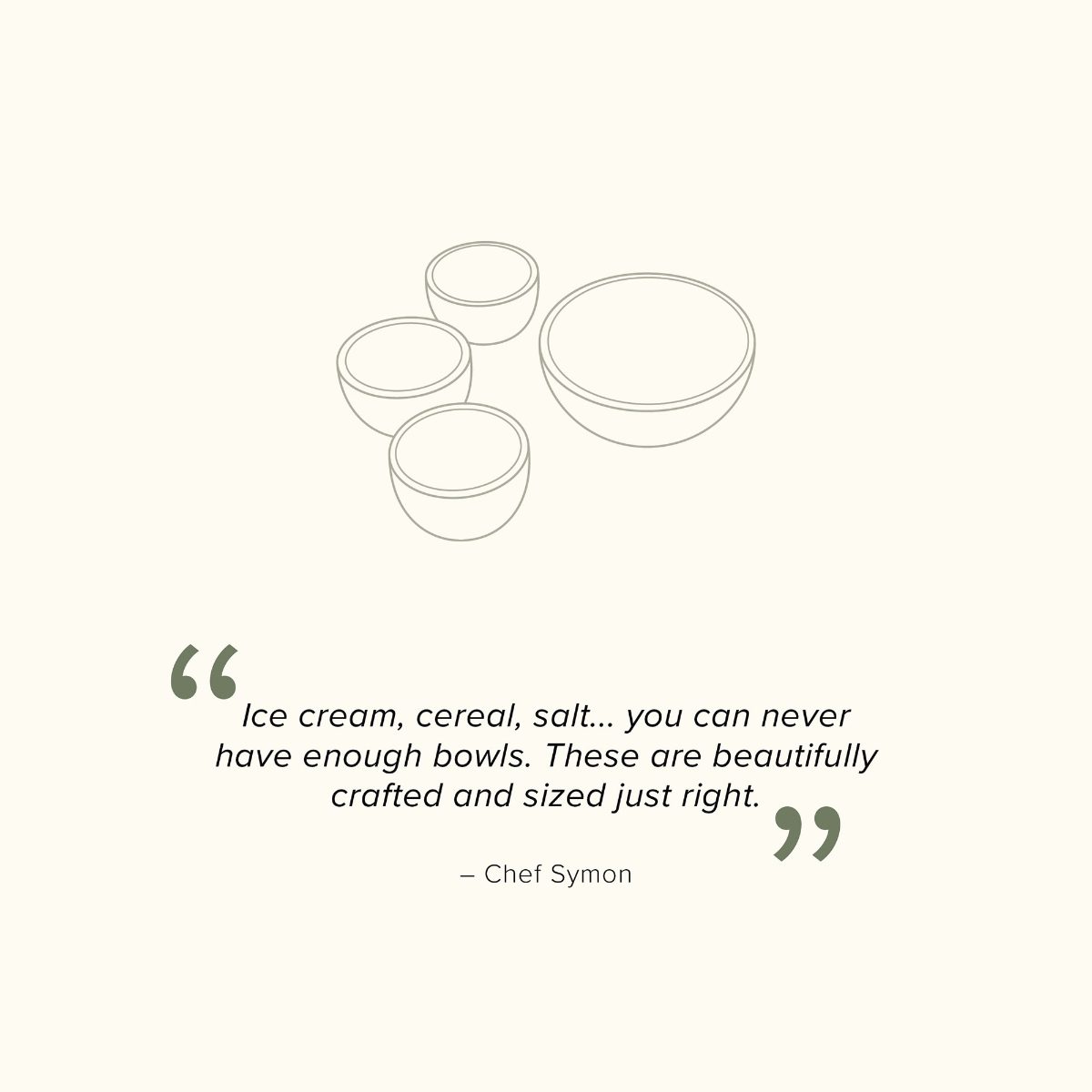 Chef Symon Snack Bowls, Set of Four - Image 3