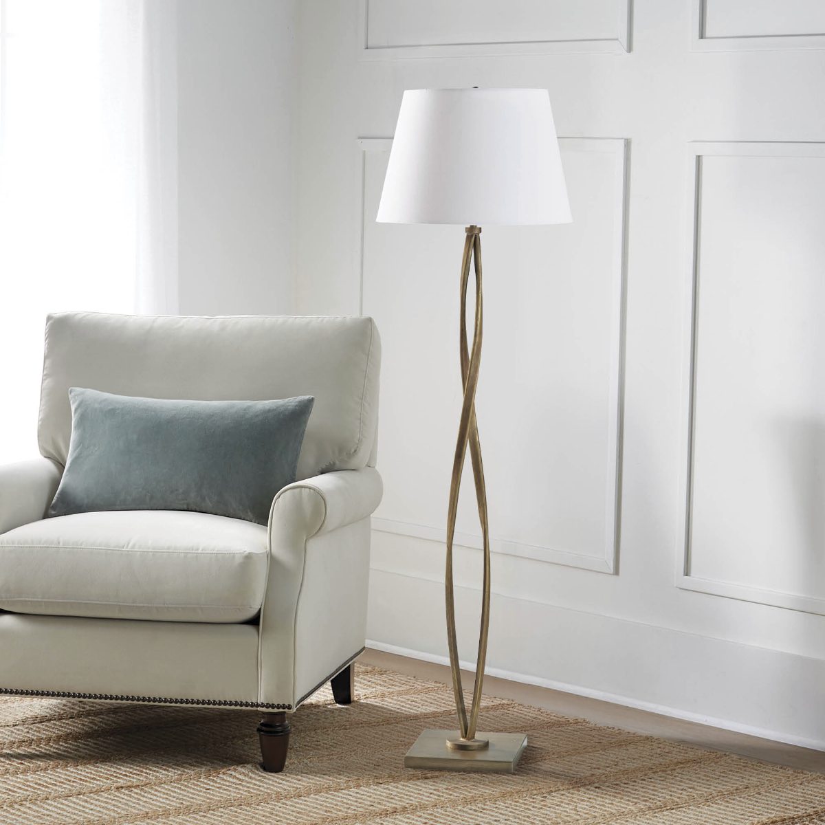 Alternative view of Jillian Floor Lamp