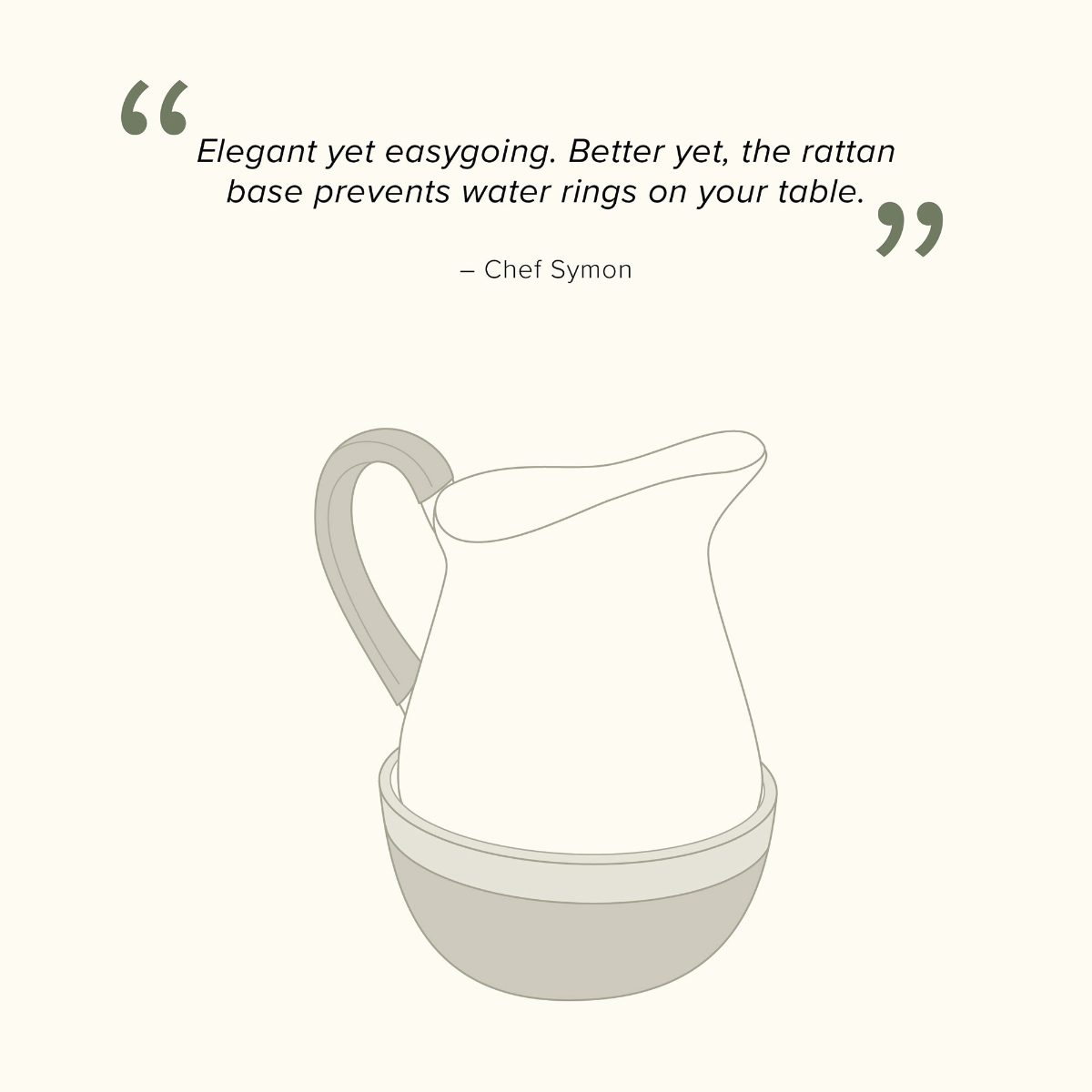 Chef Symon Woven Pitcher - Image 3