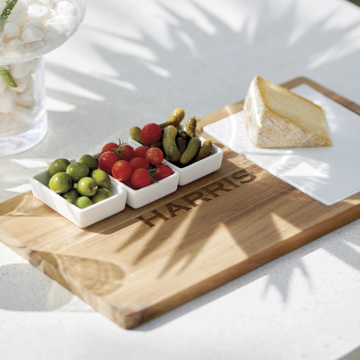 Alternative view of Fete Rectangular Charcuterie Board