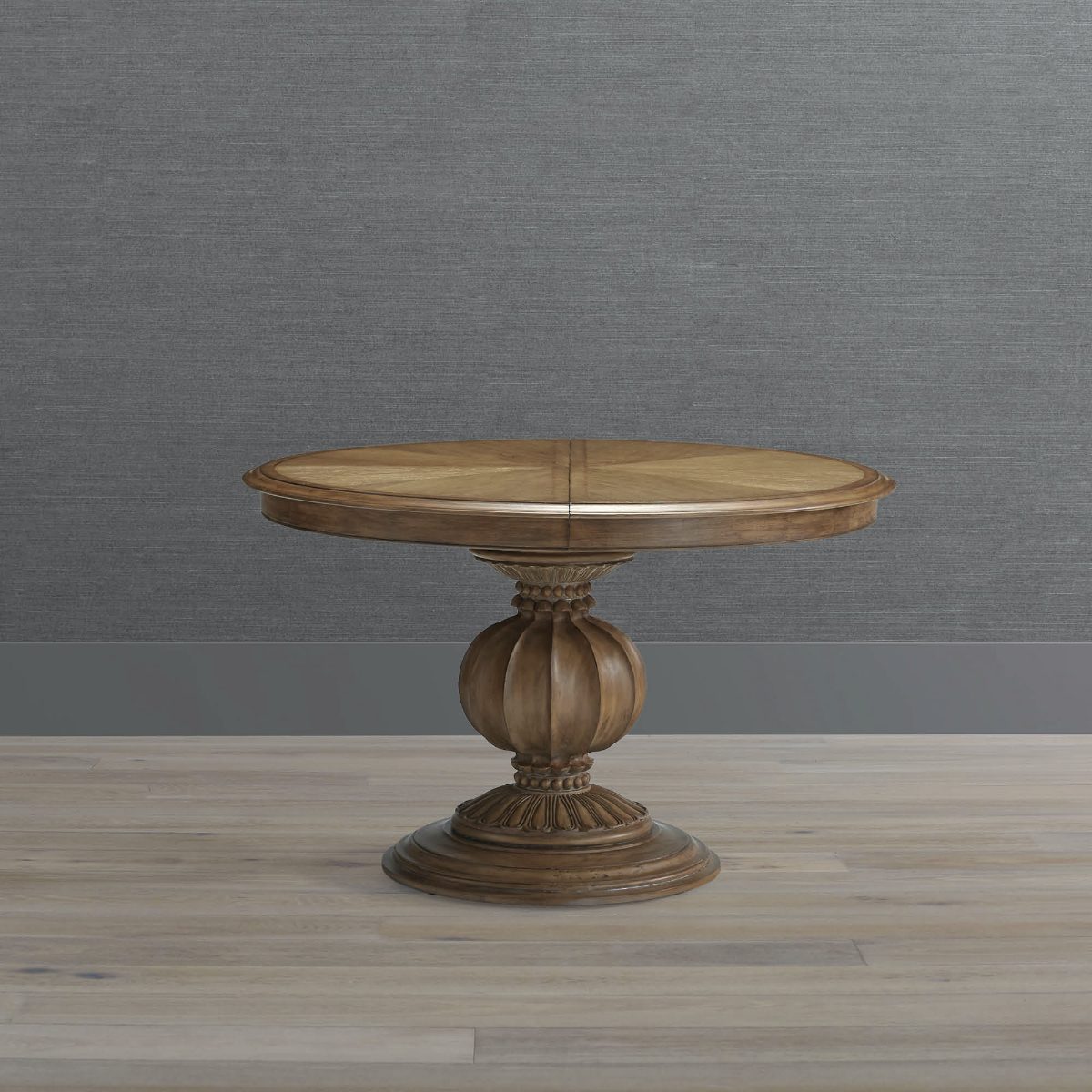 Dolcetto Round Extendable Dining Table (48"–68")