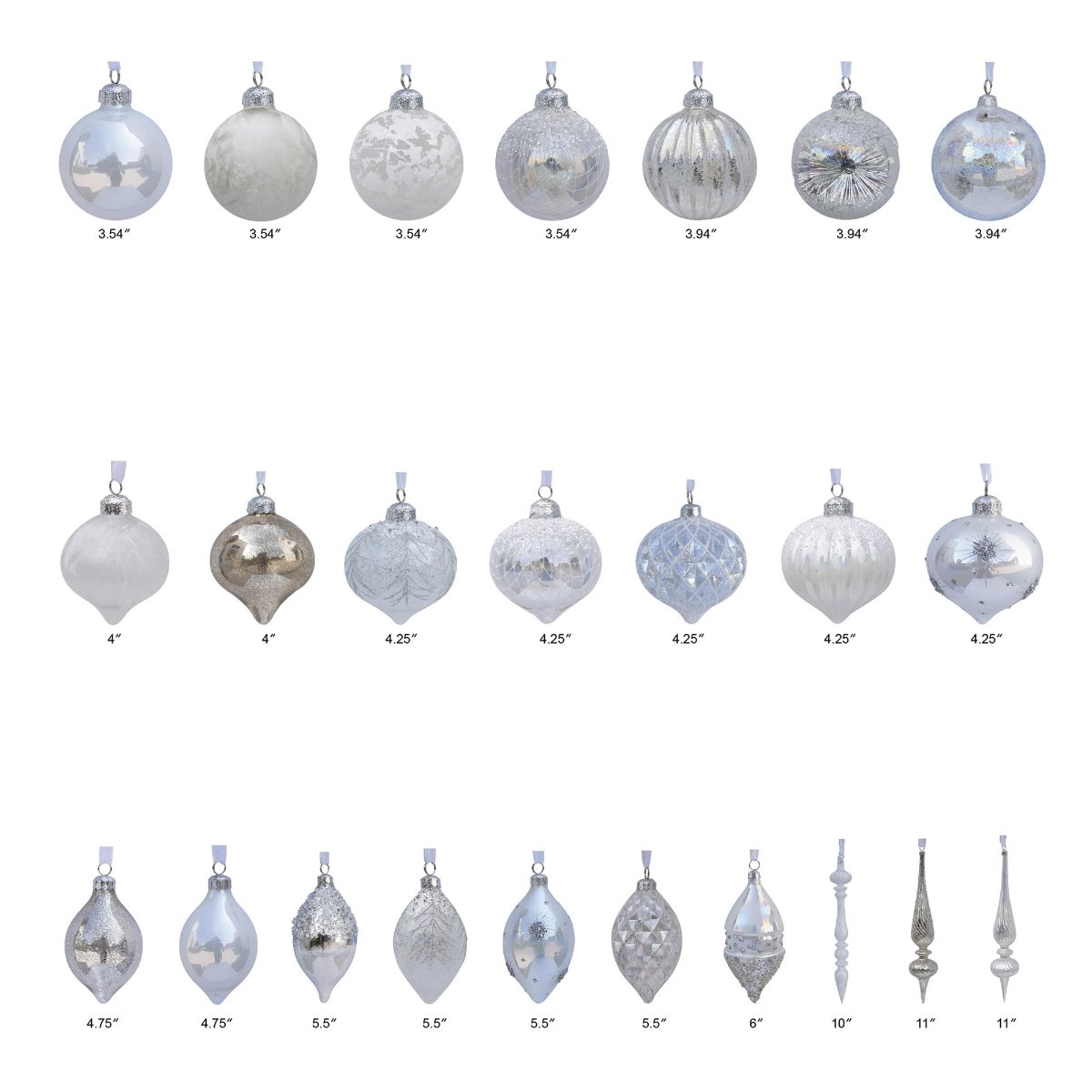 Alternative view of Icy Enchantment Ornament Collection