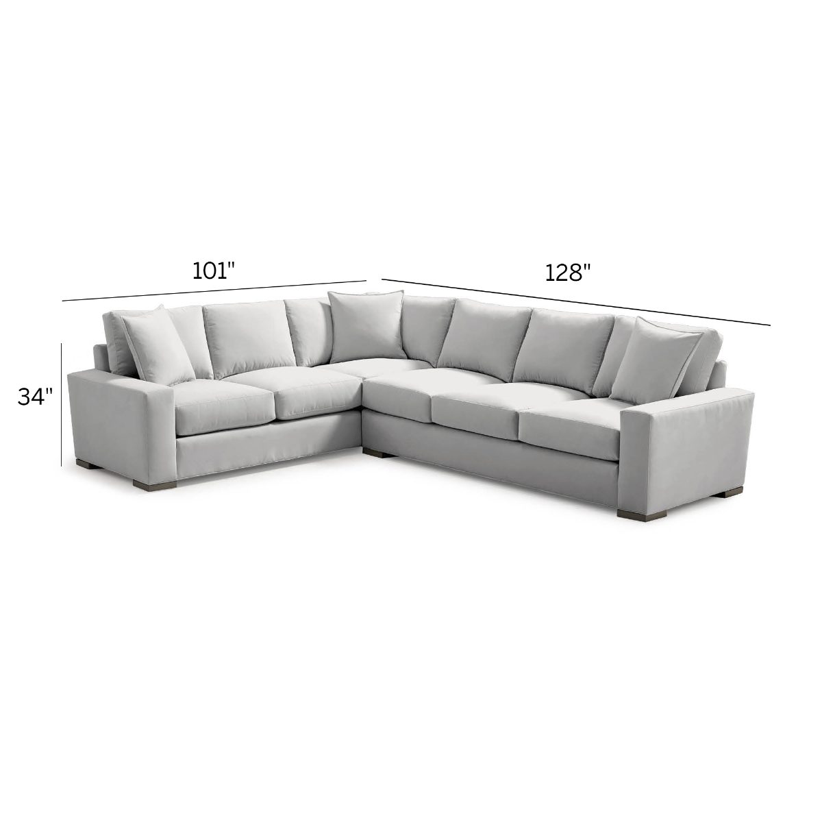 Edessa 2-pc. Right-Arm Facing Sofa Sectional - Image 3