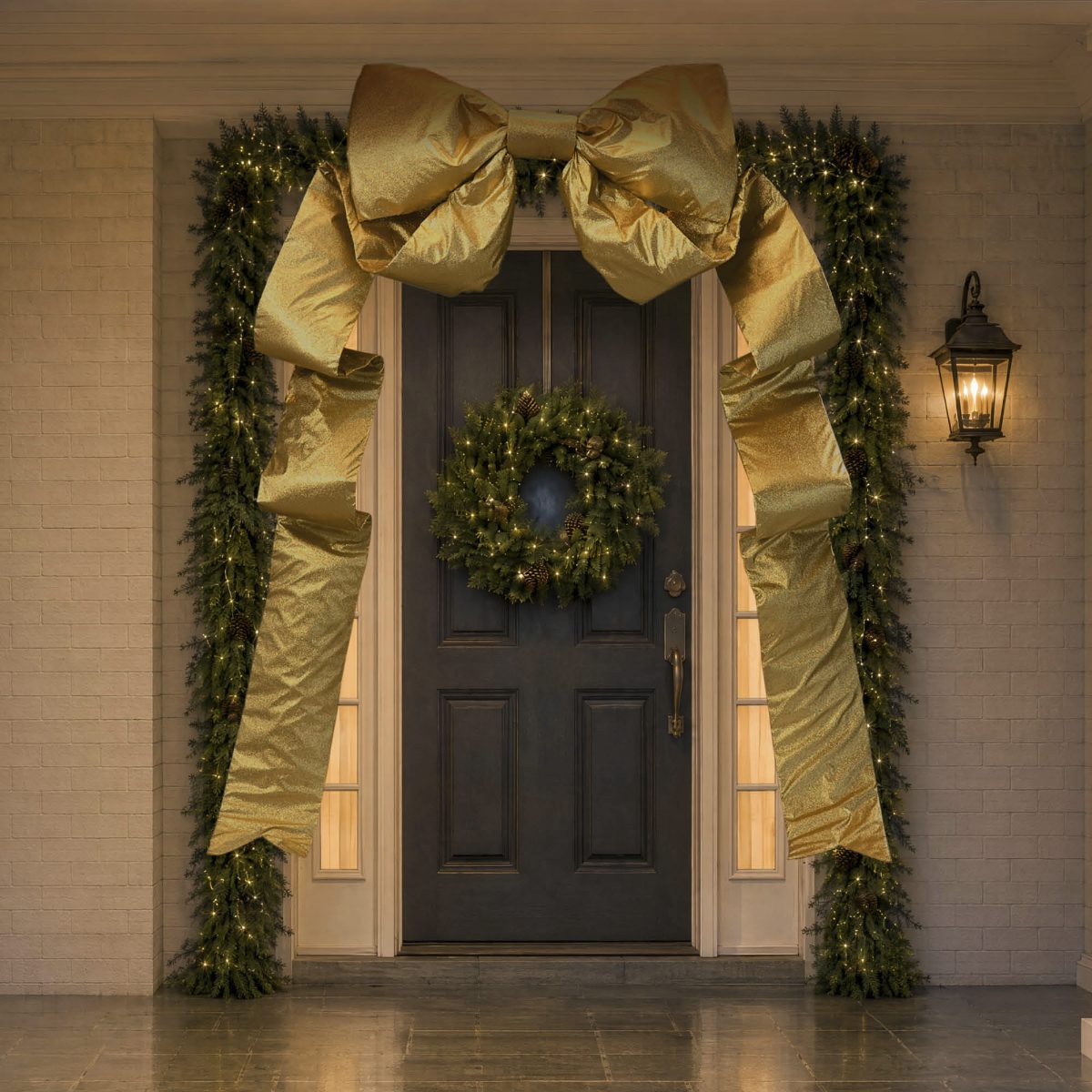 Outdoor 10 ft. Canvas Bow
