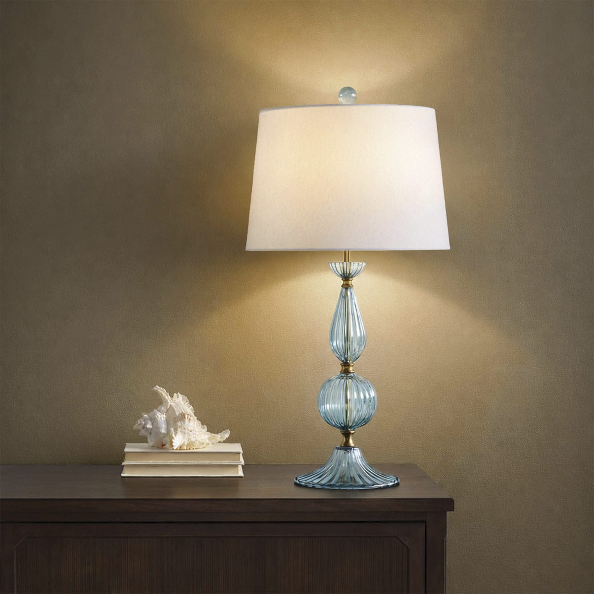 Elsie Blown Glass Table Lamp
