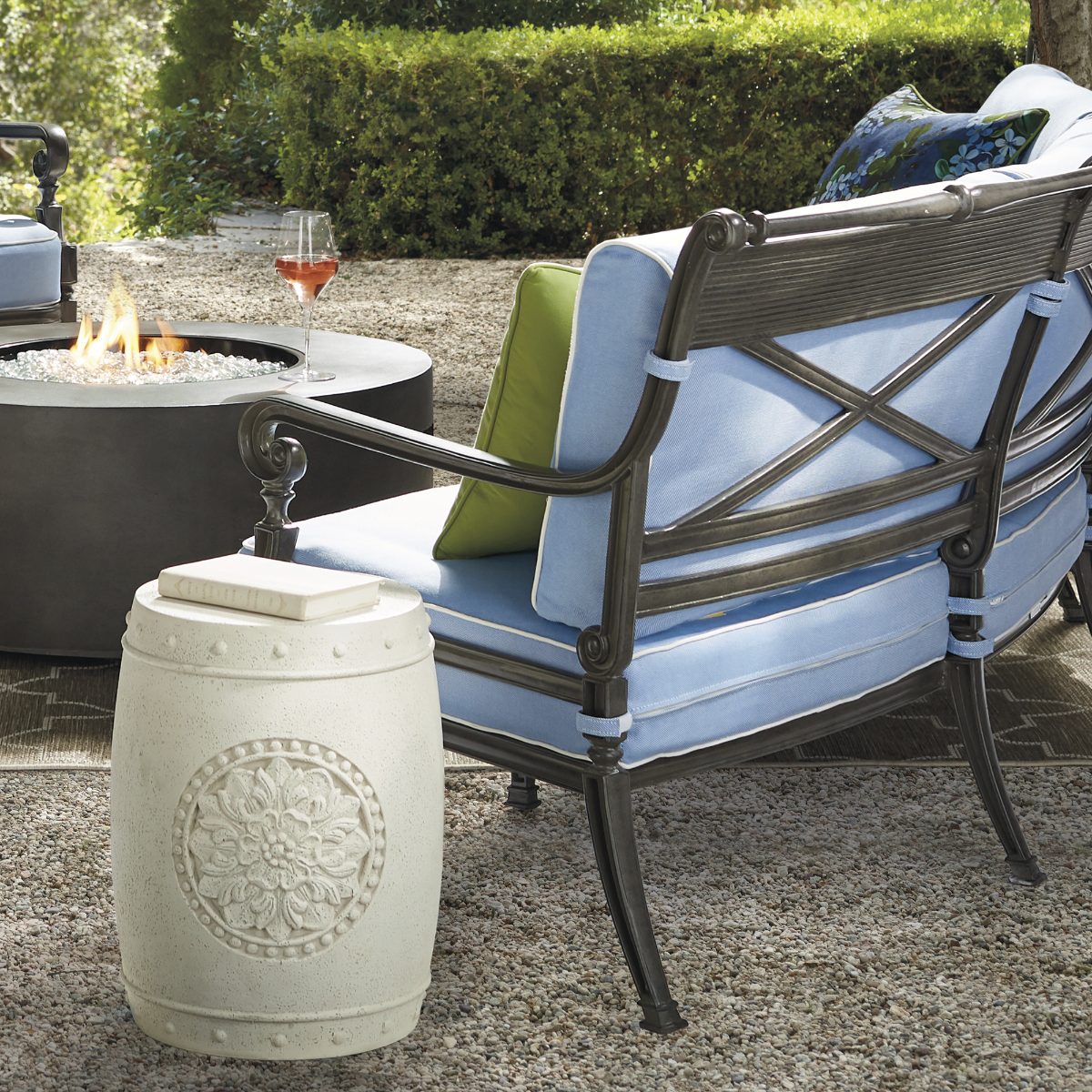 Alternative view of Donovan Accent Stool