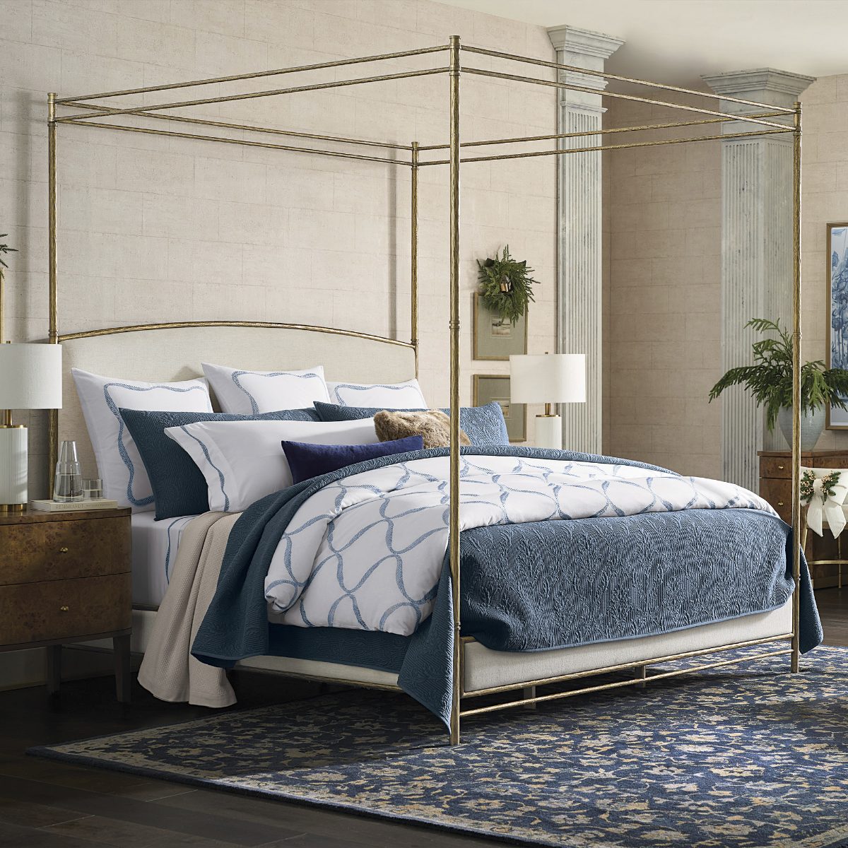 Sonora Cotton Sateen Quilted Bedding Collection - Image 4