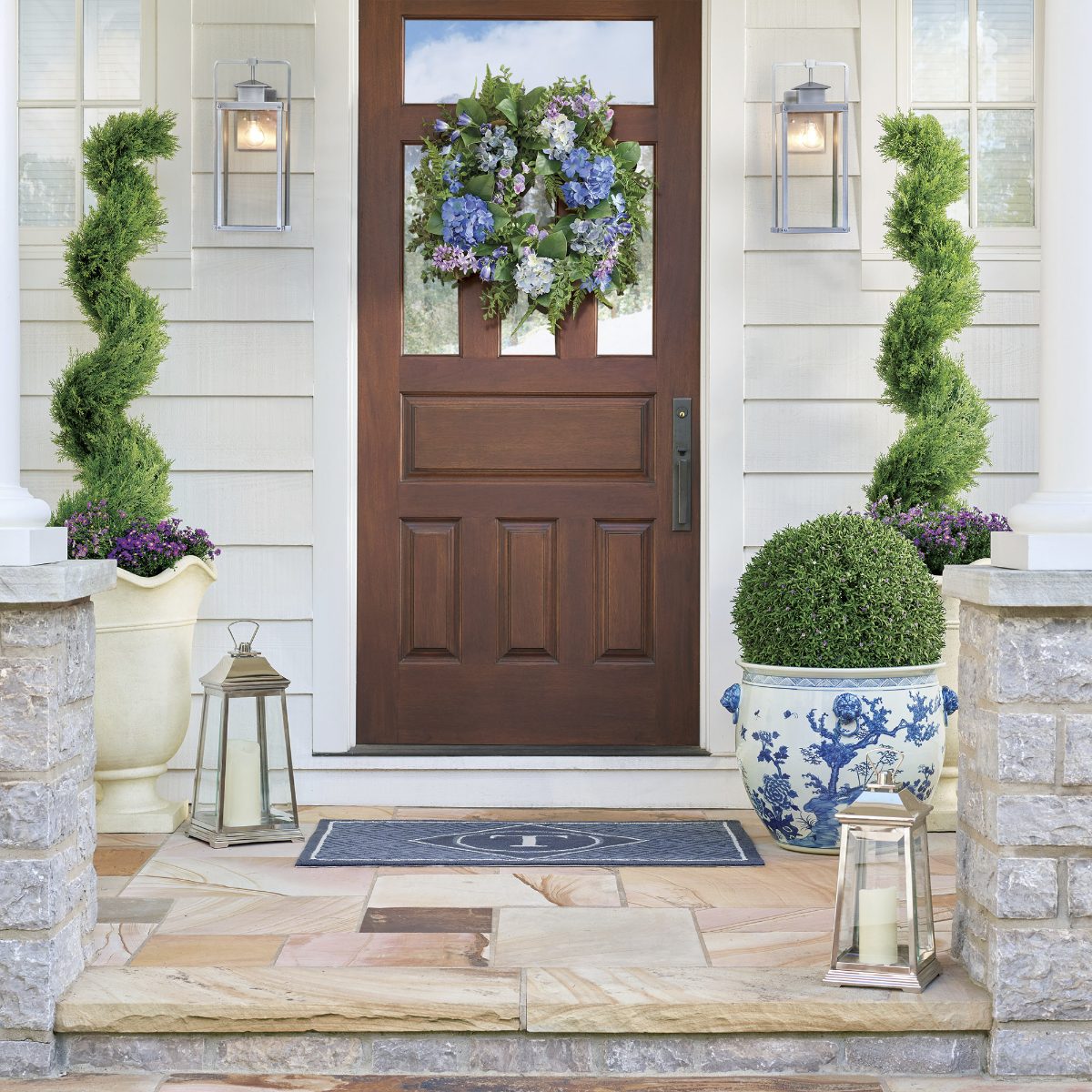 Cypress Spiral Topiary - Image 3