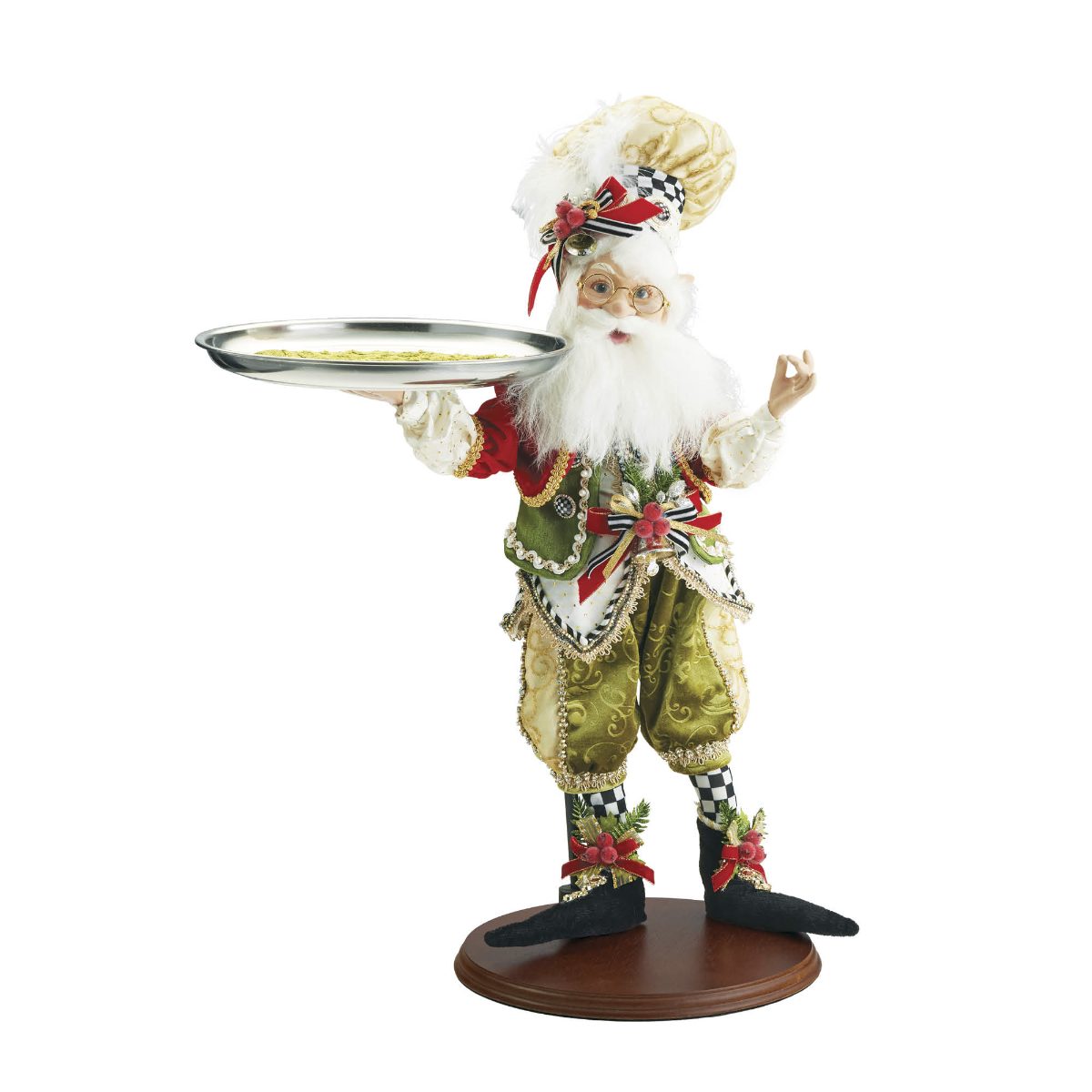 Alternative view of Mark Roberts North Pole Catering Elf with Tray