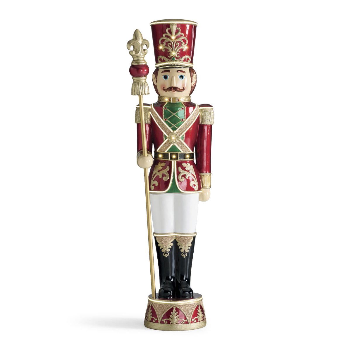 6 ft. LED Toy Soldier Nutcracker - Image 3