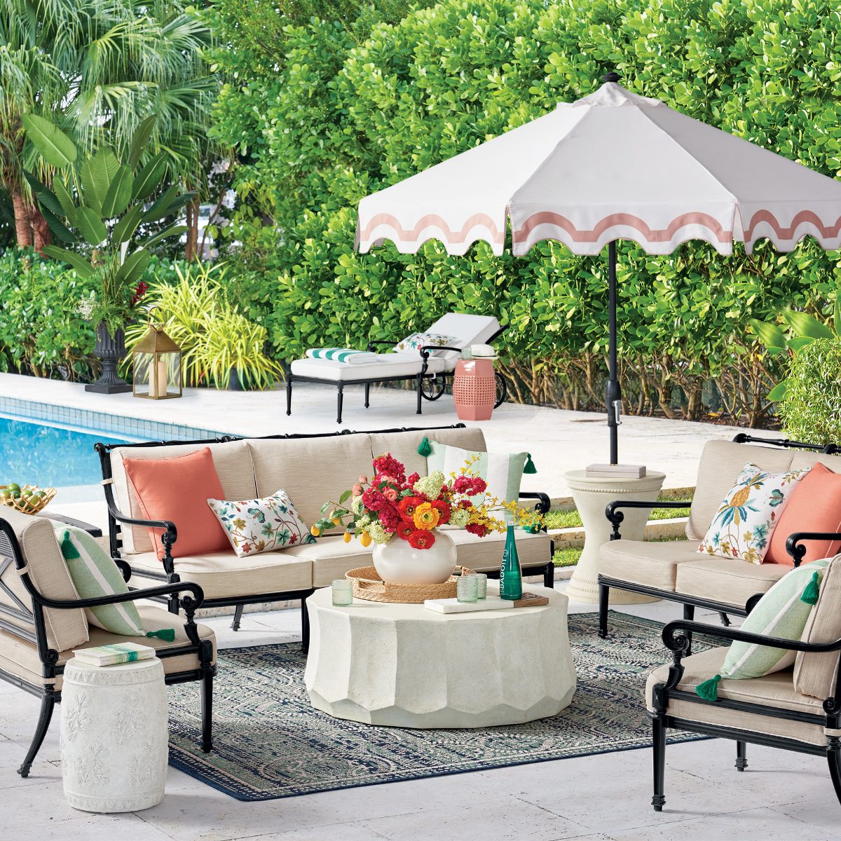 Alternative view of 9' Bardot Designer Umbrella