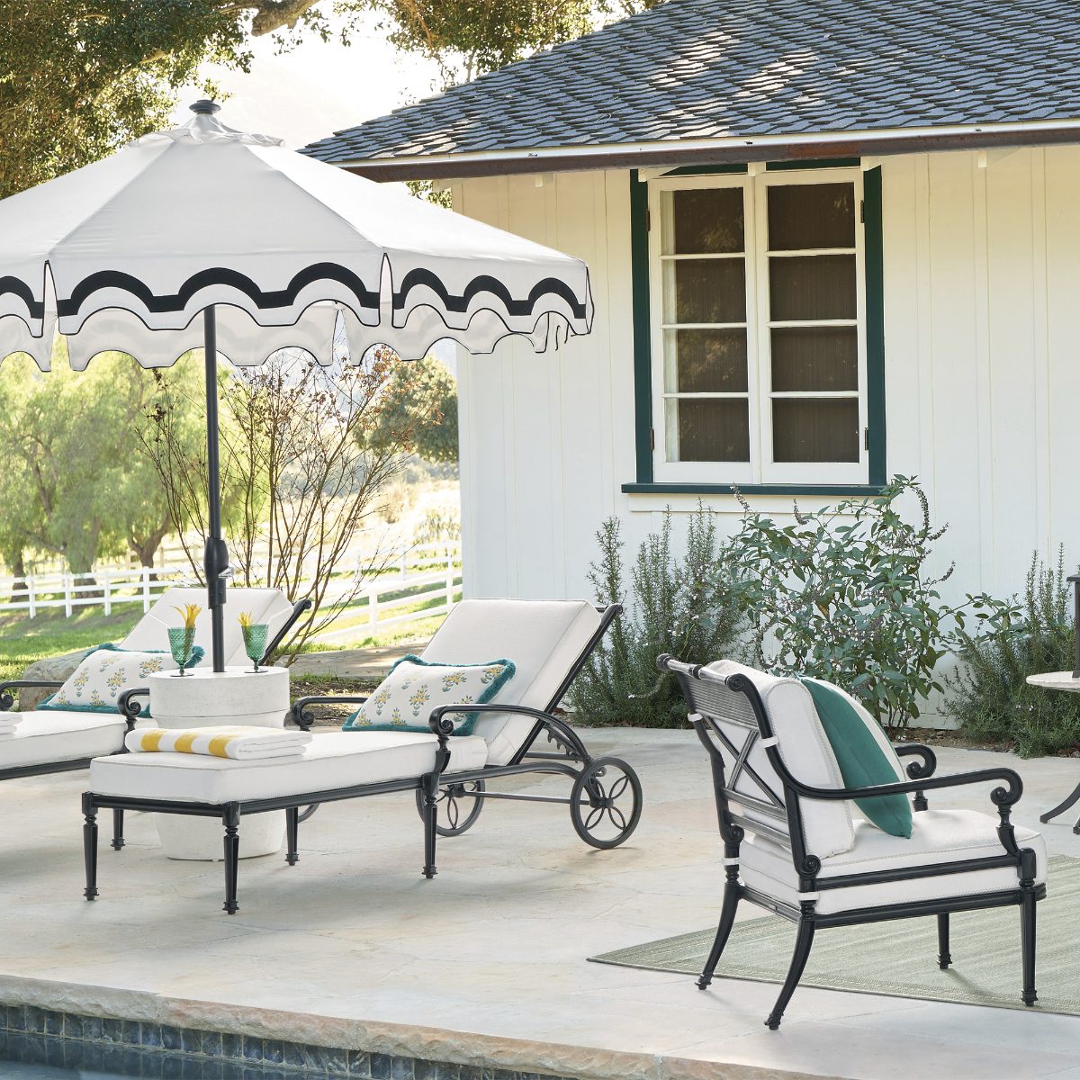 9' Bardot Designer Umbrella - Image 5