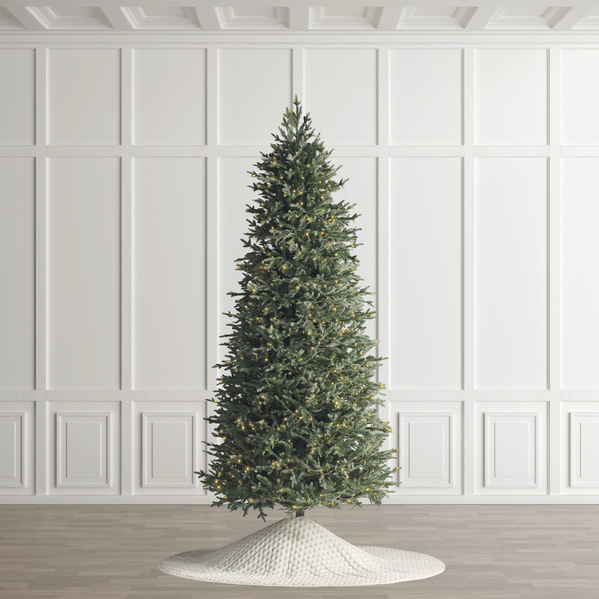 Alternative view of Classic Fraser Fir Slim Profile Quick-Light Tree