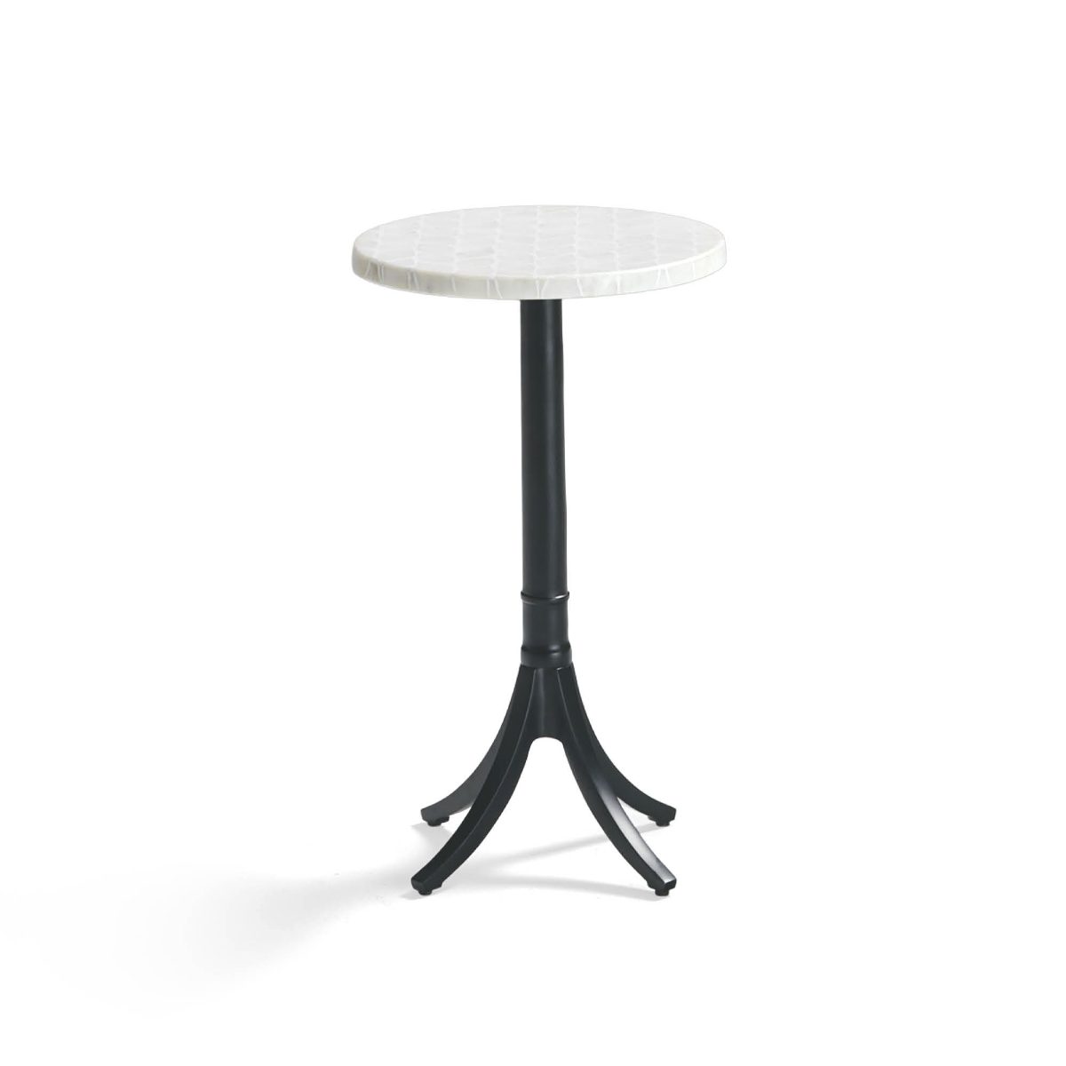 Alternative view of Amherst Mosaic Aluminum Drink Table