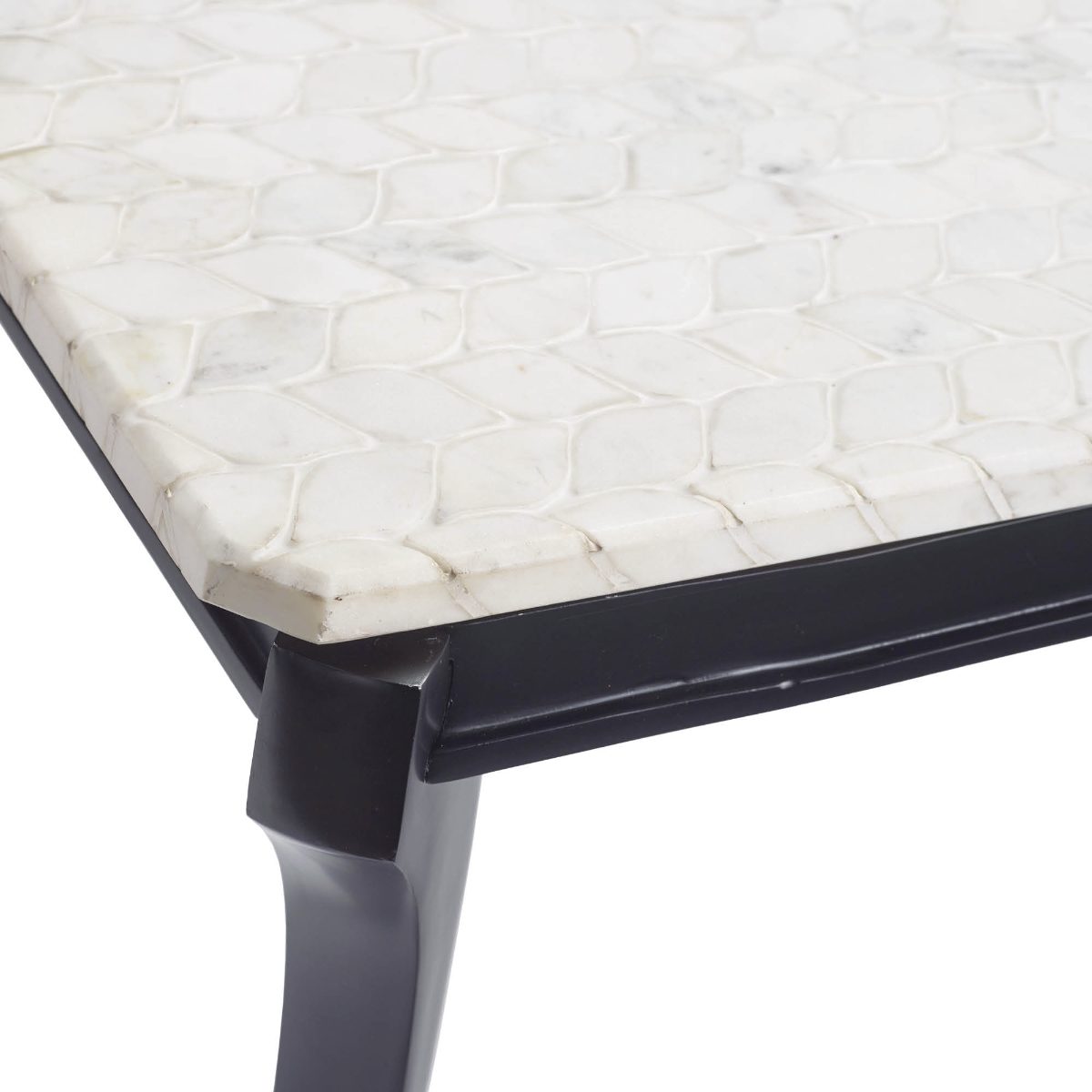 Amherst Mosaic Aluminum Rectangular Coffee Table - Image 6