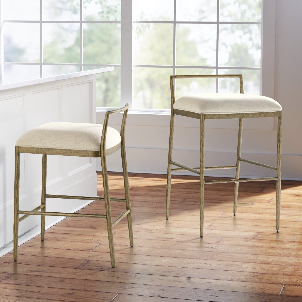 Daria Backless Bar & Counter Stools - Image 3