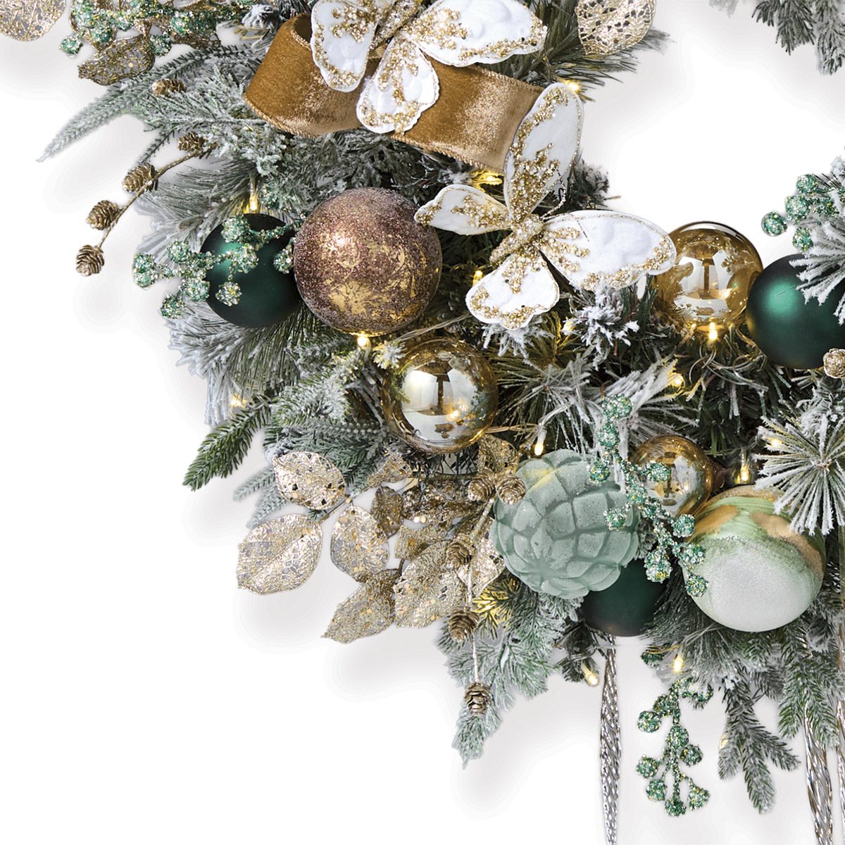 Alternative view of Shimmering Chalet Greenery Collection