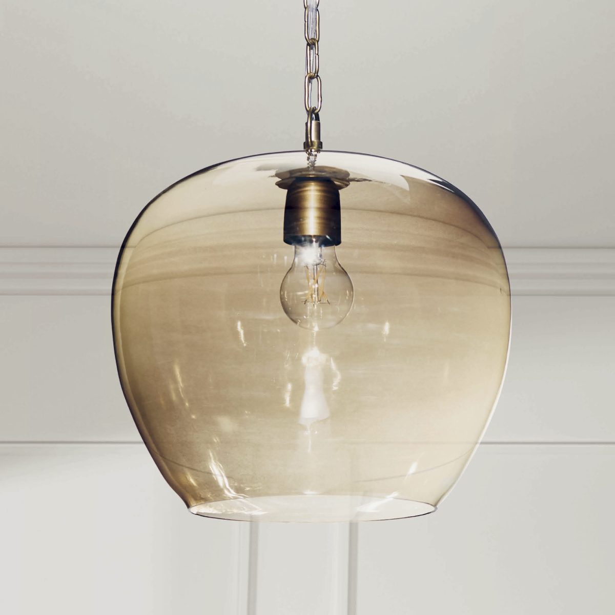 Alternative view of Dasha Luster Glass Pendant