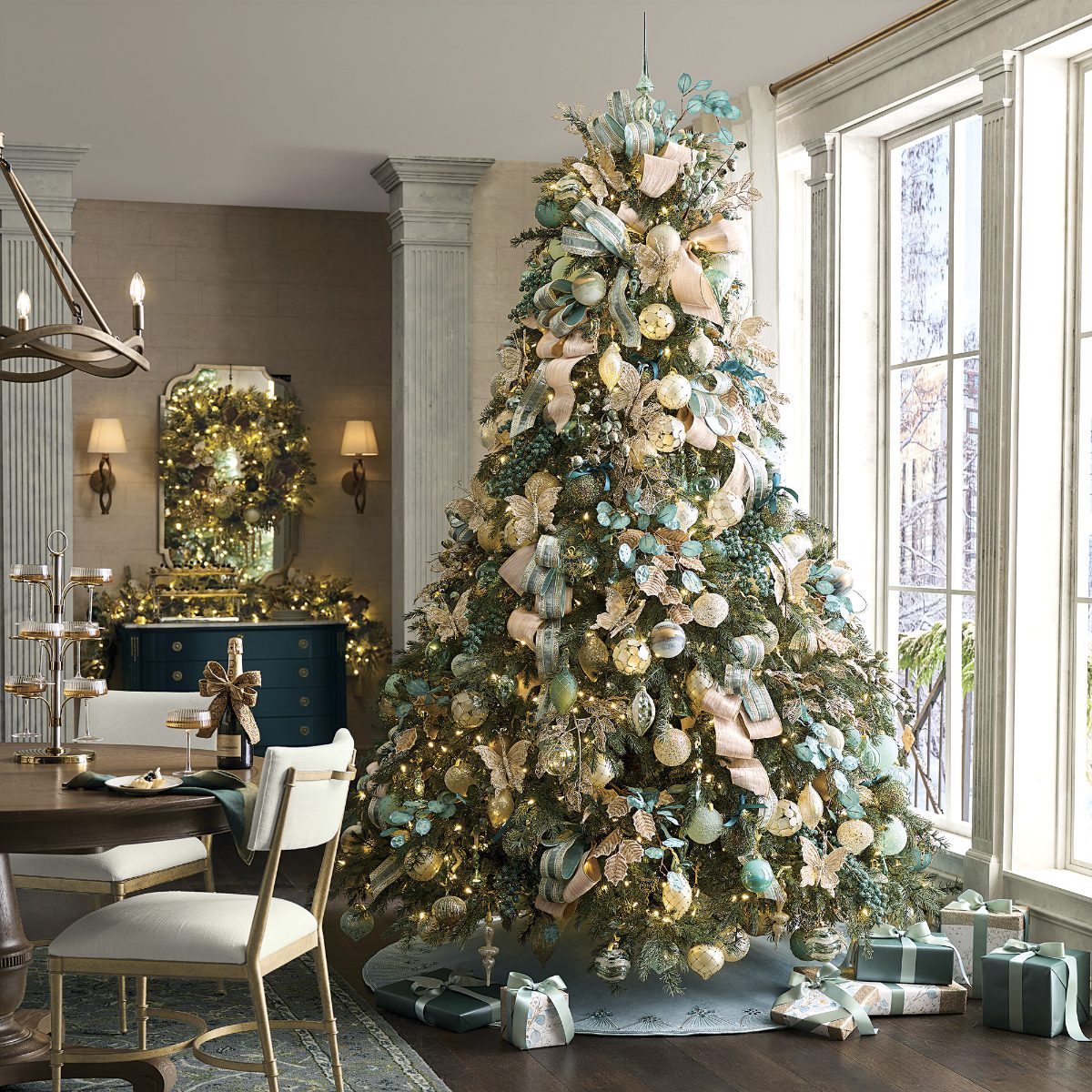 Alternative view of Shimmering Chalet Ornament Collection