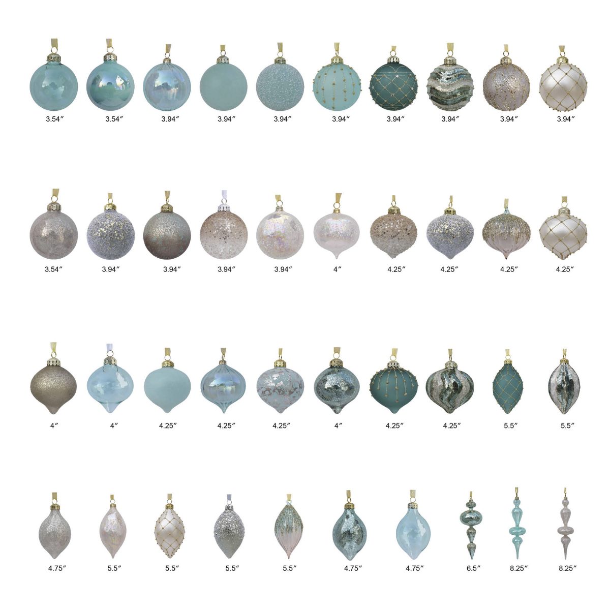 Shimmering Chalet Ornament Collection - Image 3