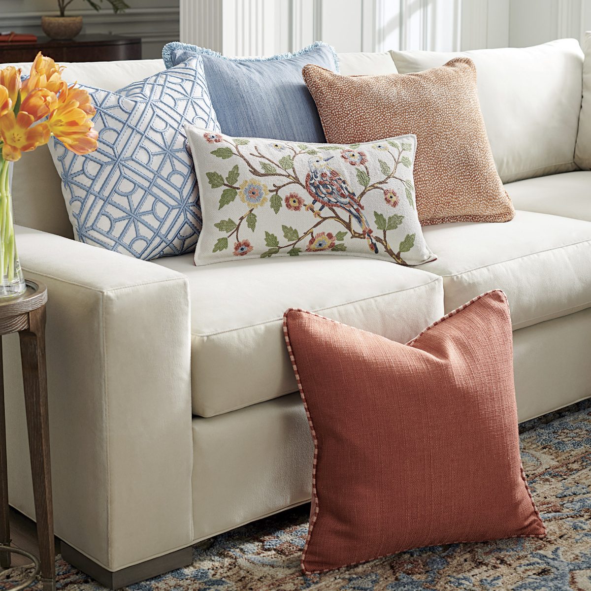 Alternative view of Arielle Indoor/Outdoor Pillow Covers