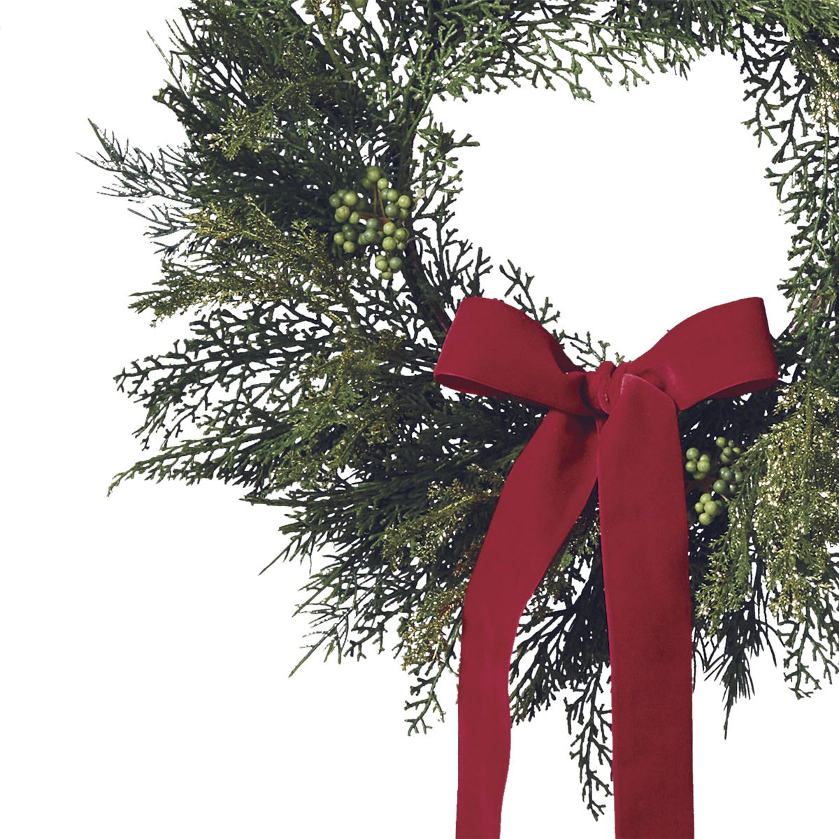Alternative view of Joyeux Holiday Mini Wreaths