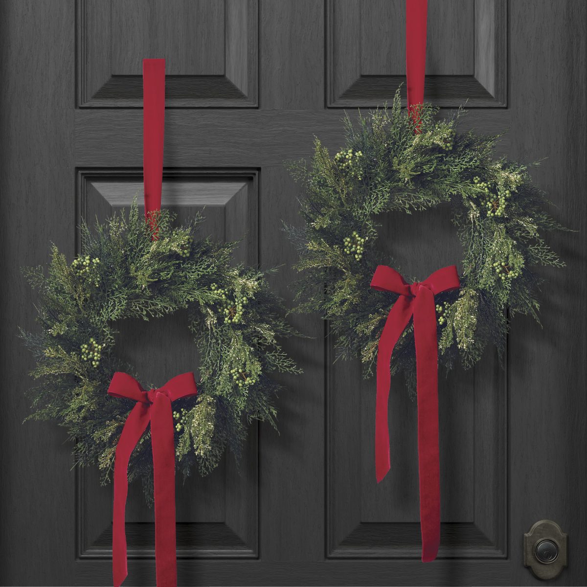 Joyeux Holiday Mini Wreaths