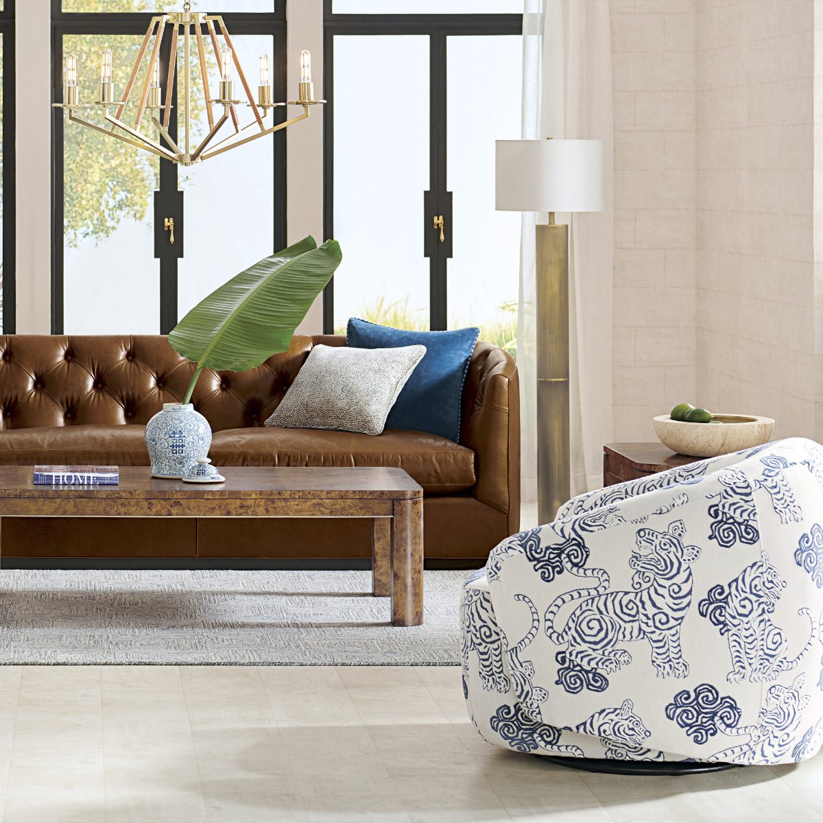 Addy Swivel Accent Chair - Image 4