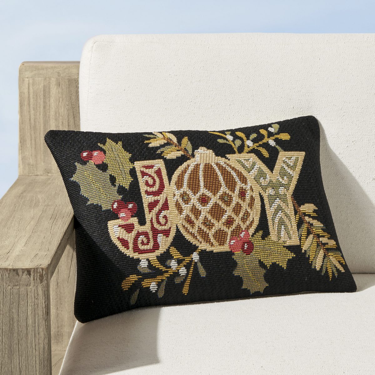 Joyful Christmas Indoor/Outdoor Pillow