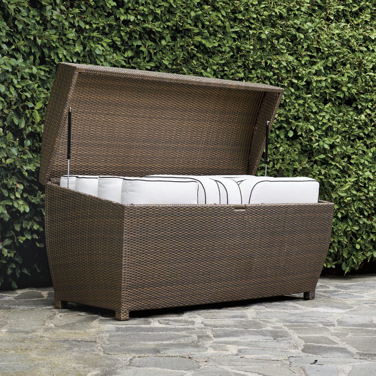 All-weather Wicker Storage Chest