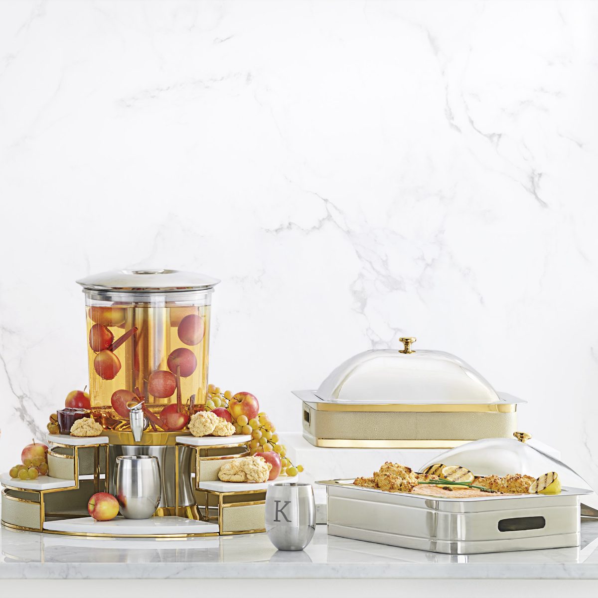 Alternative view of Adorn Rectangular Stand and Lid