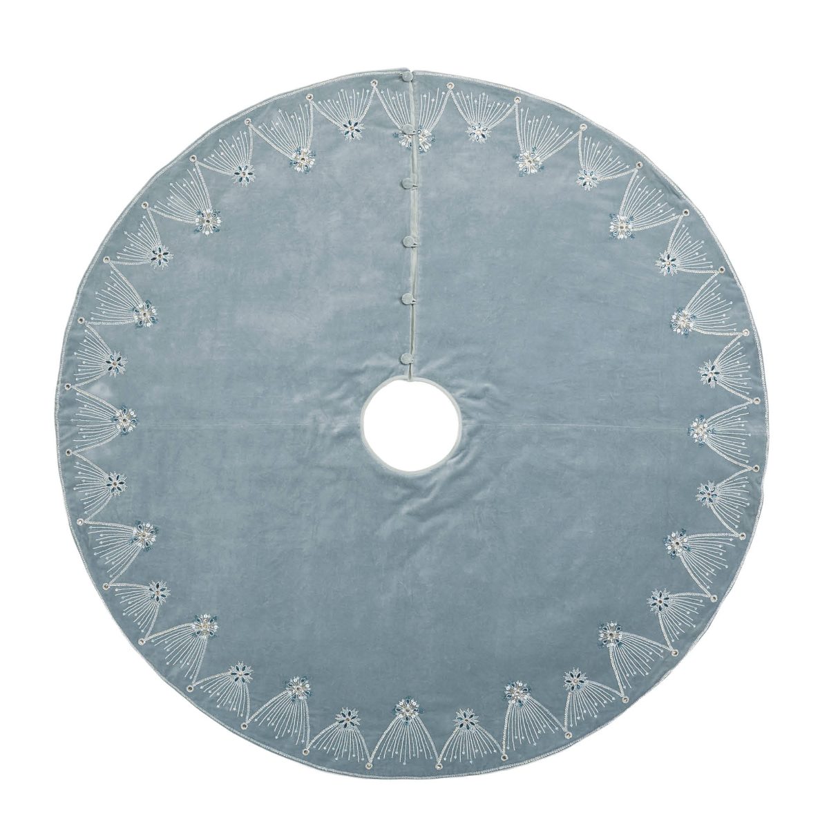 Alternative view of Shimmering Chalet Tree Skirt